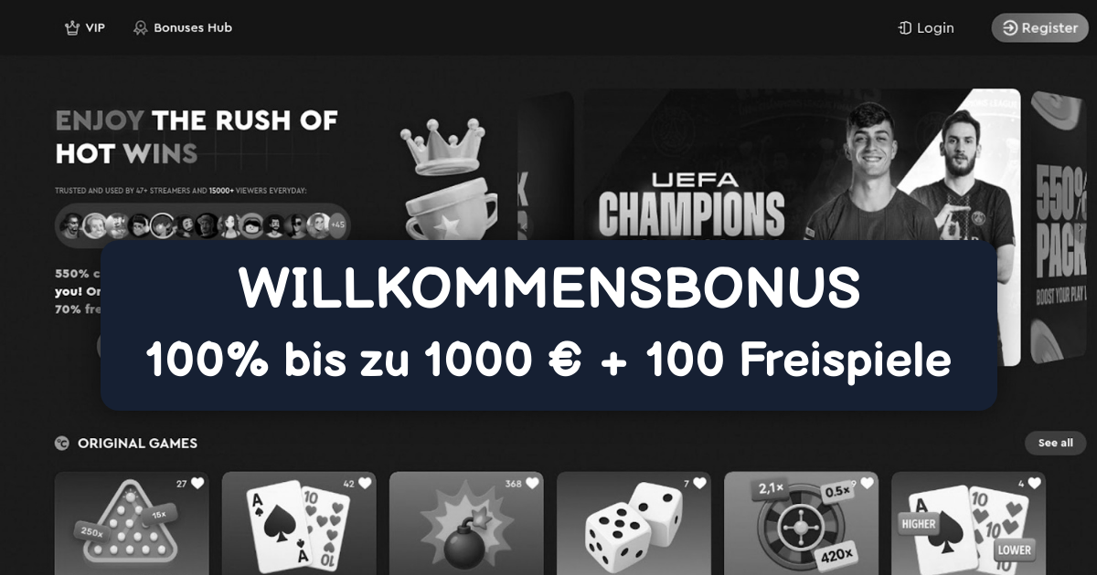 Celsius Casino welcome bonus