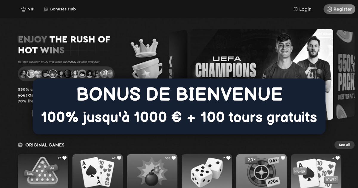 Celsius Casino welcome bonus